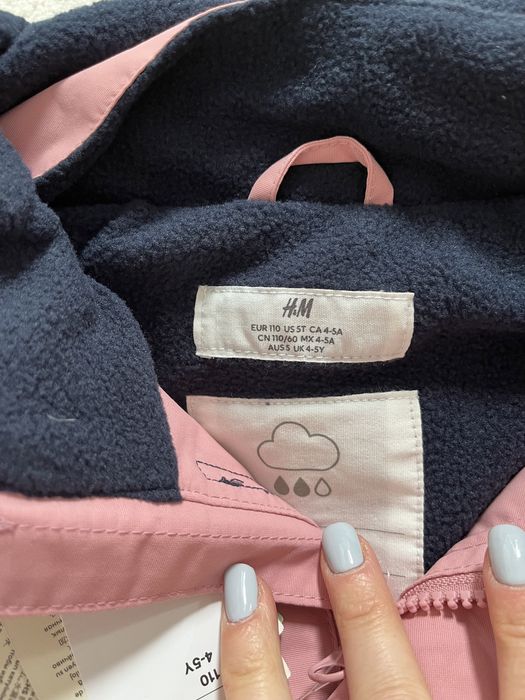 NOWA parka przeciwdeszczowa dziewczeca H&M