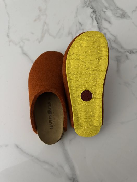 Домашні ортопедичні тапки , з натурального войлока.