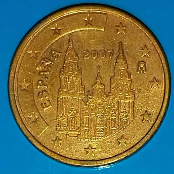 5 Cêntimos de 2007 de Espanha, Santiago de Compostela