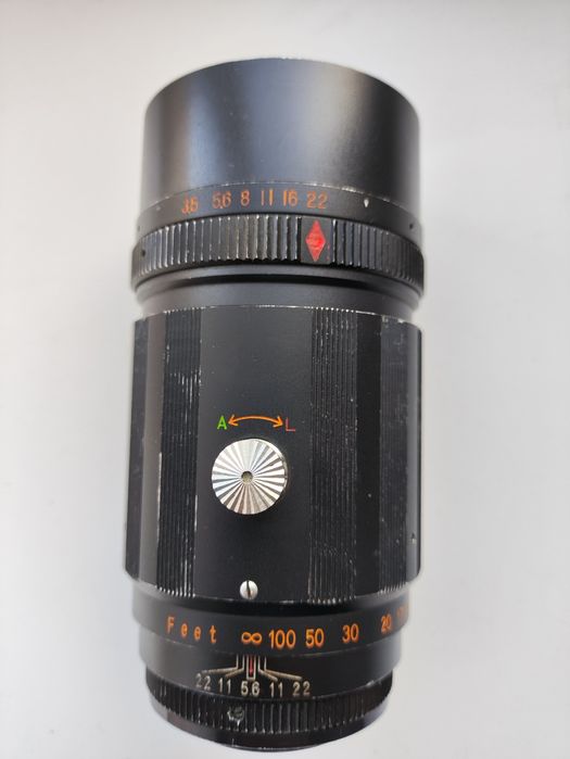 Обєктив Aetna  200mm F3.5 M42
