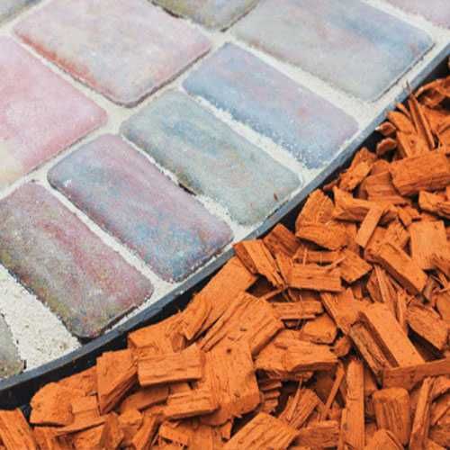 Бордюр садовий універсальний 10м чорний.