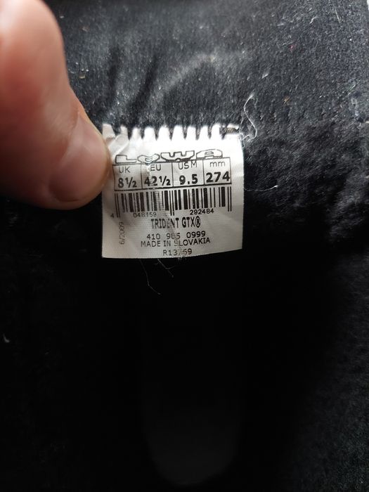 мужские зимние трекинговые ботинки берцы lowa trident gore tex