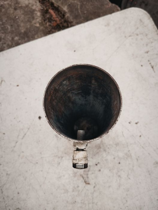 Base de metal para esplanada