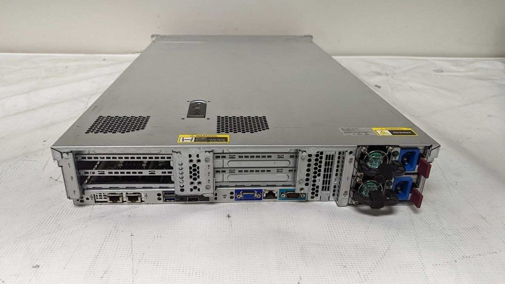 HP DL560 G9 |  80 x vCPUs | 256GB DDR4 RAM | 7.2TB HDD