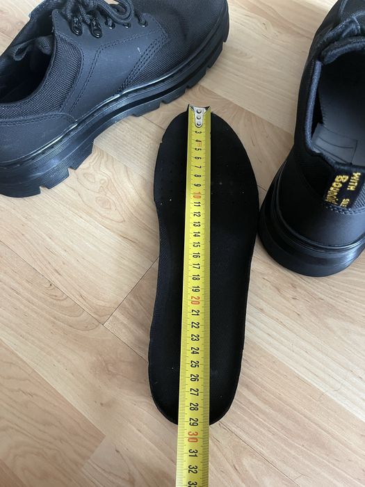 Чоловічі Чорні напівчеревики Dr. Martens Reeder Utility
