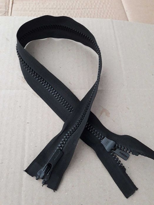 Молния/змейка/застібка/блискавка типа трактор №8/60см./2 бег.черная