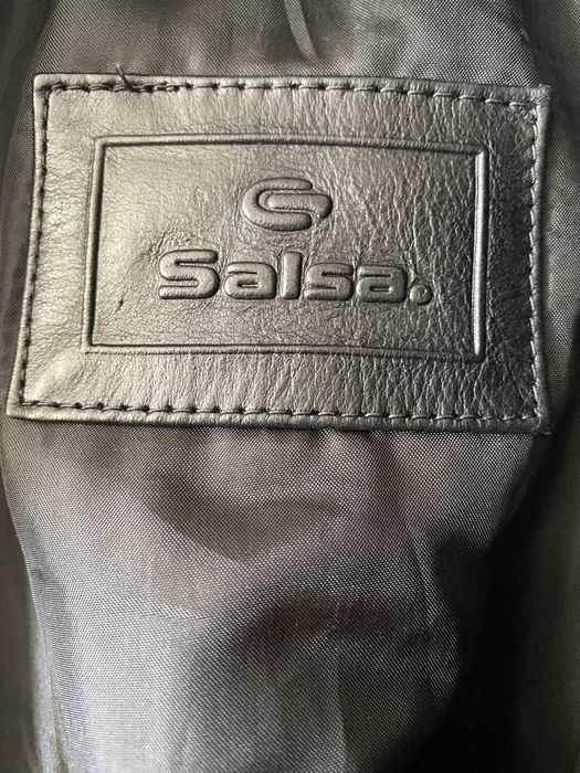 Casaco de mulher de pele genuína da Salsa