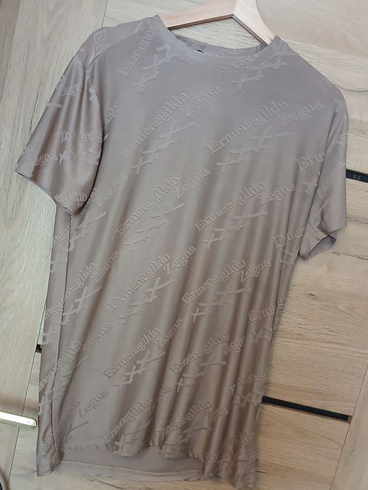 Beżowa Bluzka Ermenegildo Zegna S