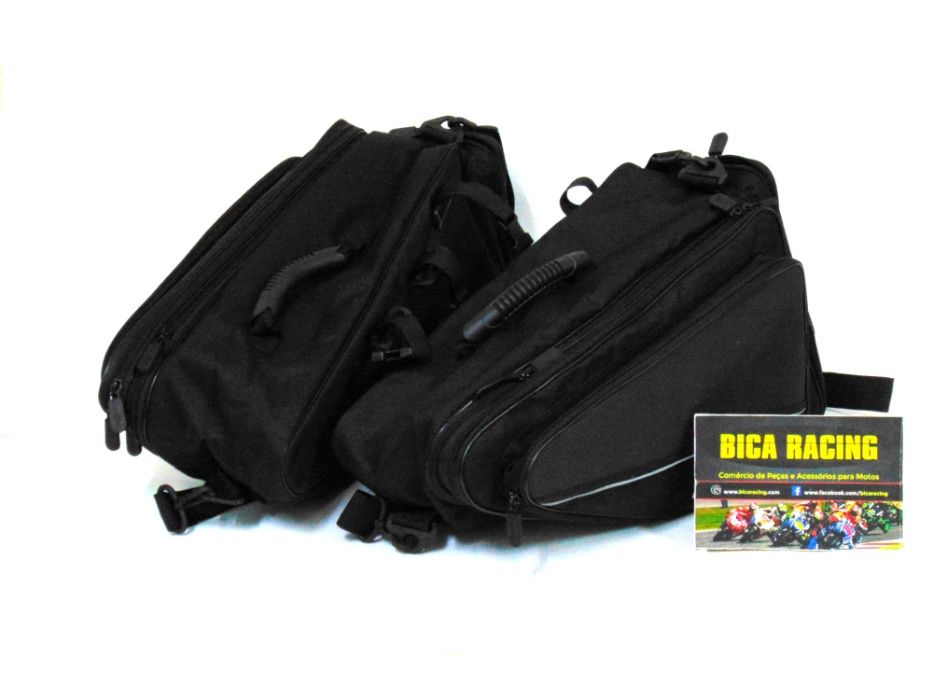 Malas transporte Alforges laterais moto 27 litros x 2 / 34litros x 2