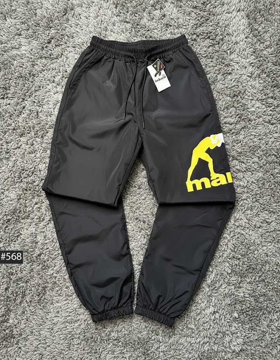 Штаны Черные MANTO Big Logo ГорТекс / Спортивні Штани МАНТО Большой Принт  / GoreTex / XS-XXL