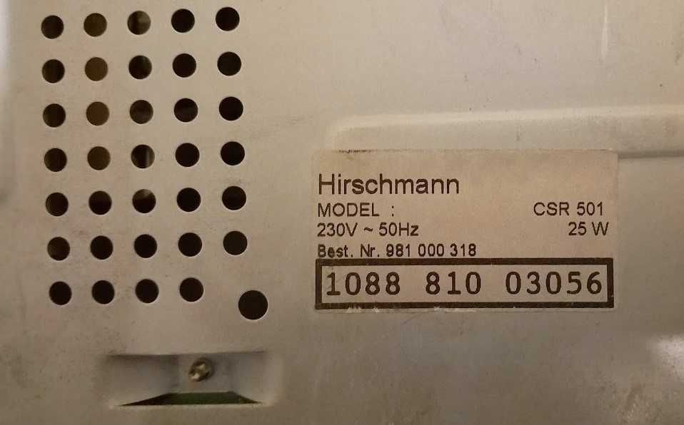 Супутниковий ресивер Hirschmann CSR 501