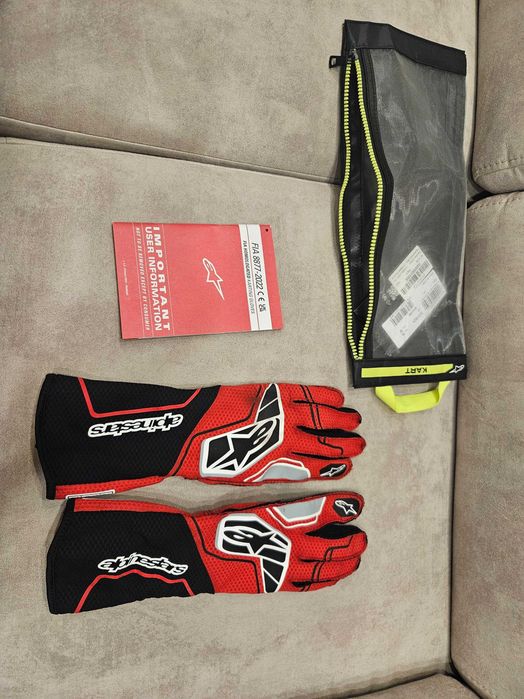 Рукавиці для картингу Alpinestars Tech-1 kx v4 розмір M