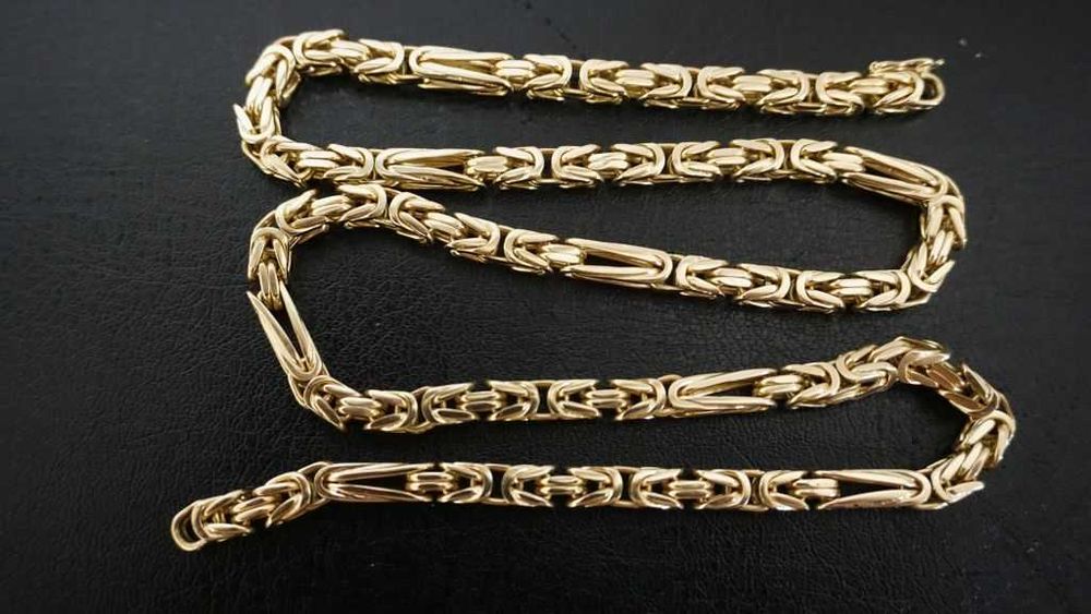 Złoty Łańcuszek - Gęsty Królewski Łańcuch 149G