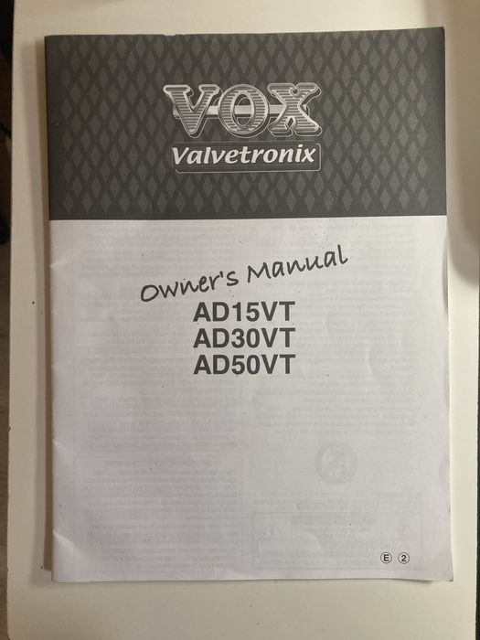 Amplificador guitarra Vox AD50VT