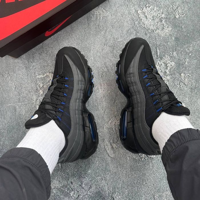 Nike Air Max 95 Black-Royal blue