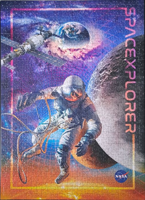 Puzzle 1000 Clementoni space collection