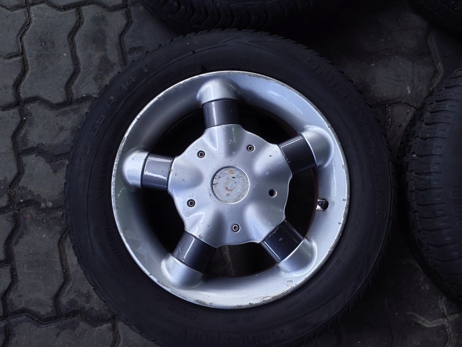 Jantes Rover R15 Com Pneus 175/55 Furação 4X100