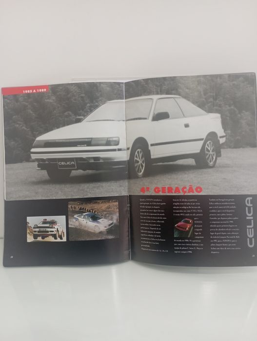 Catálogo 6 gerações Toyota Celica