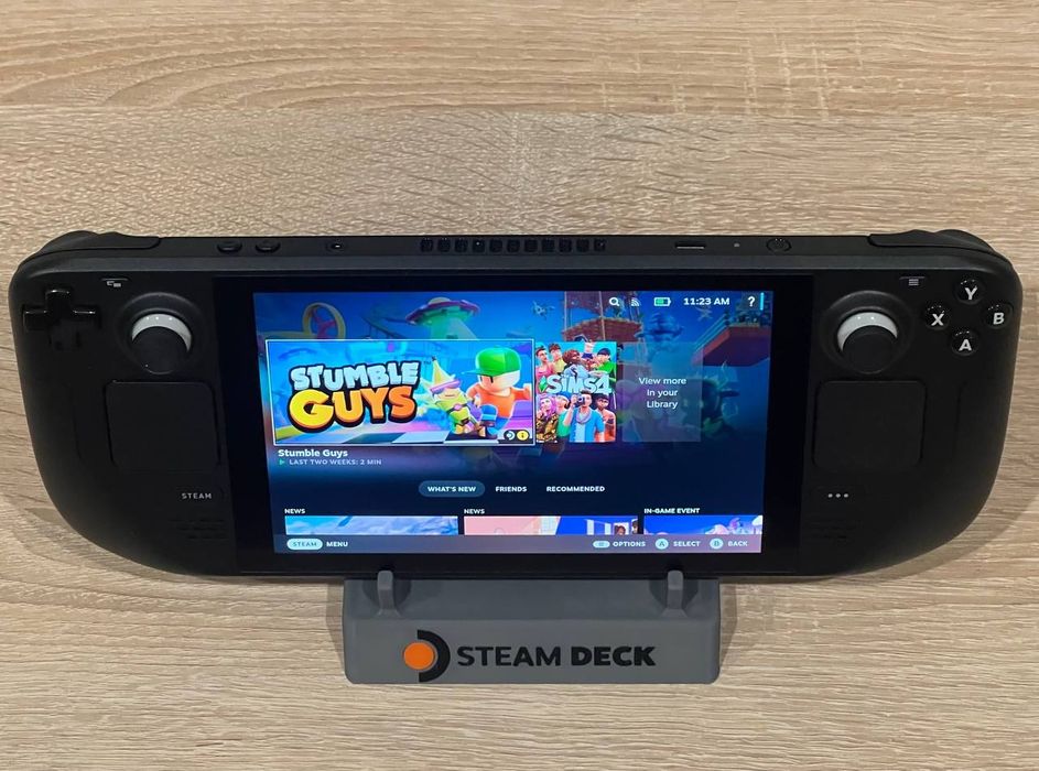 Steam Deck 512GB LCD - идеальное состояние, 100% батарея