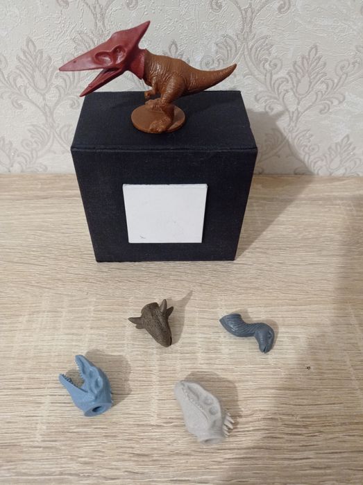 Объемные 4D пазлы Master , набор динозавр с головами, в новом состояни