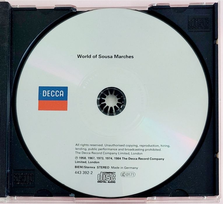 CD John Philip Sousa - Marchas Militares