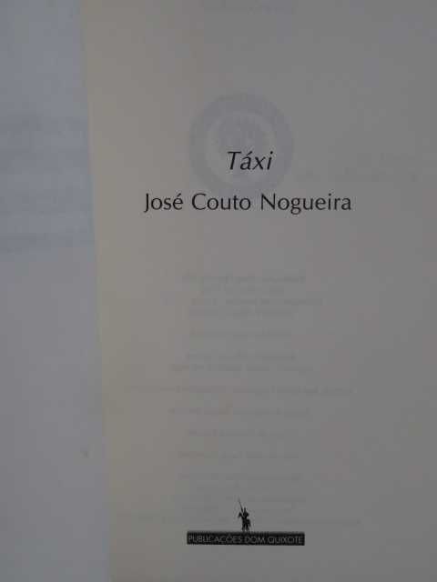 Táxi de José Couto Nogueira - 1ª Edição
