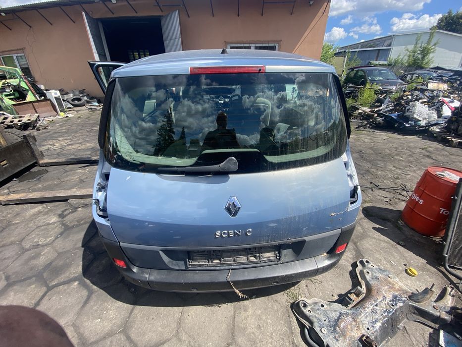 Klapa tyl Renault Scenic II, ted47