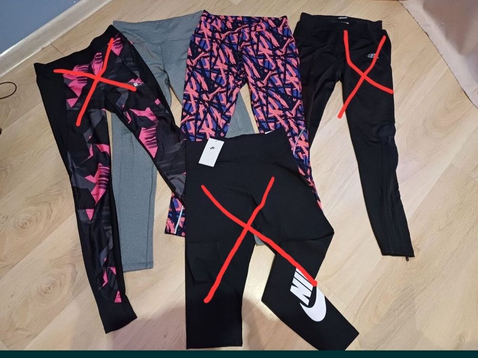 Продам спортивные легинсы и майки разные. Супер состояние