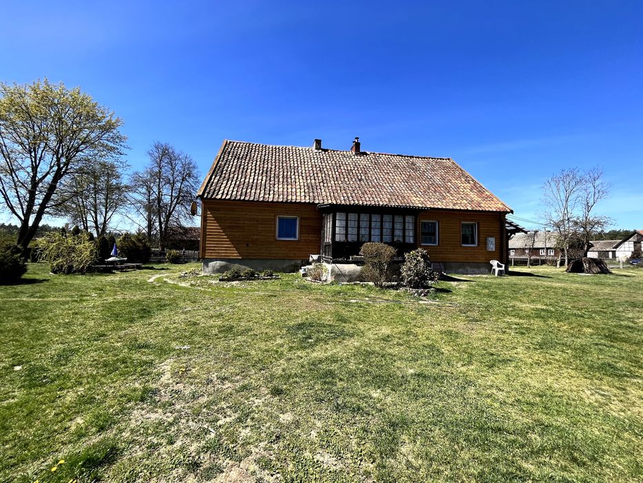 Przedwojenne gospodarstwo, dom na Mazurach – Kokoszki, Puszcza Piska siedlisko