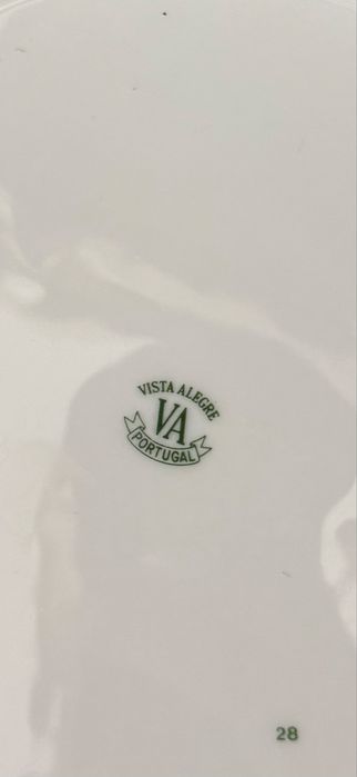 Serviço Vista Alegre Antigo 1947–1968 | 70 Peças | Nunca Usado