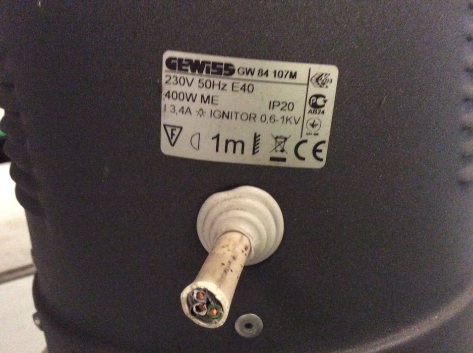 Holofote Armazem Gewiss 400W