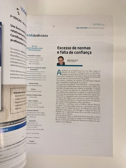 Revista Vida Judiciária, n° 224