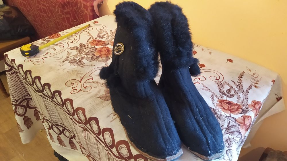 Теплые сапоги чуни