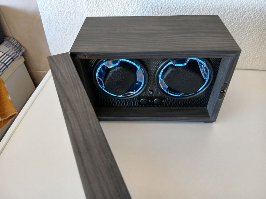 Watch Winder 2 Relógios Hamilton Rolex Seiko Oris Iwc  Fortis Zeno