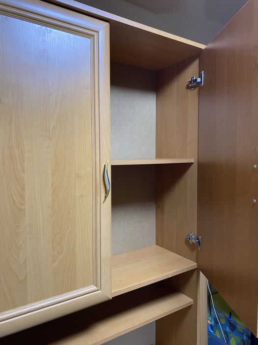 Мебель. Тумба под телевизор с полками. Шкаф с телескопической вешалкой