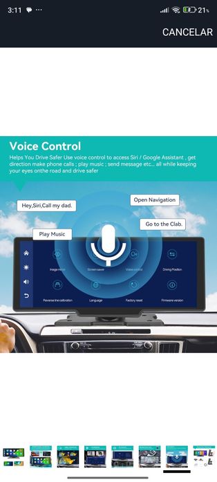 Carplay écran Android Hodozzy