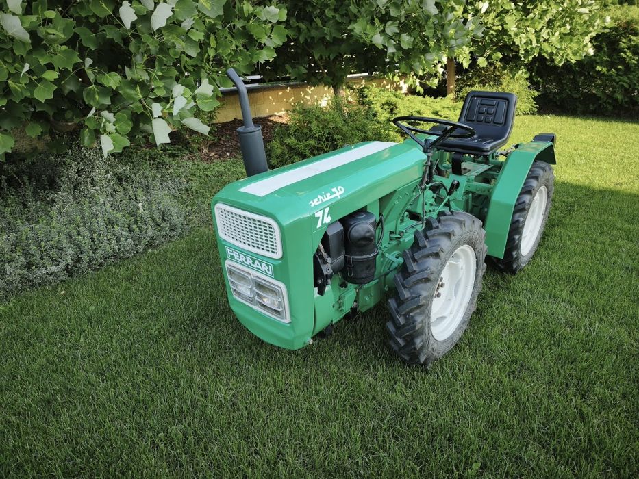 Traktorek Ferrari 74 4x4  glebogryzarka kosiarka dzik goldoni kubota iseki traktor