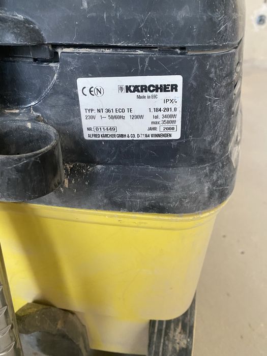 Пилосос будівельний  nt 361 eco karcher