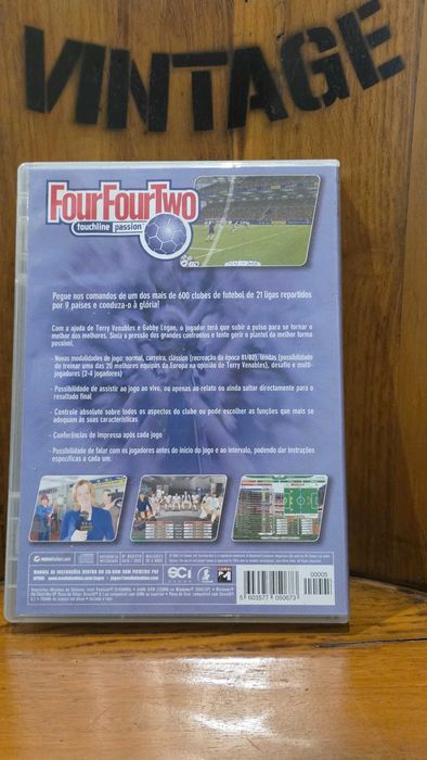 Jogo Pc Cd-Rom - FourFourTwo: Touchline Passion (Edição Portuguesa ...