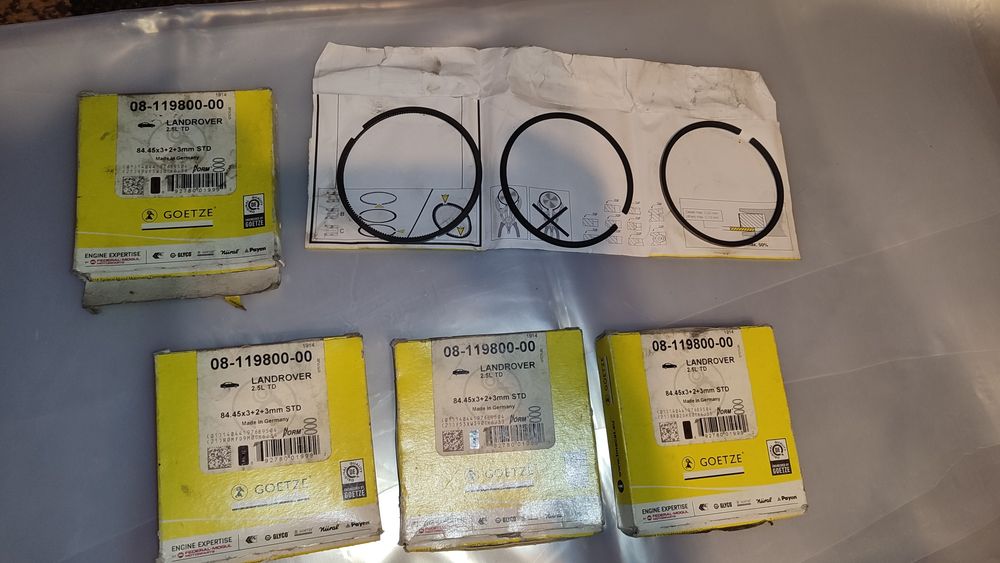 Кільця поршневі STD Land Rover Honda Rover