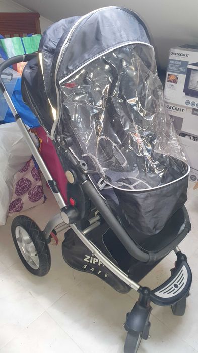 Carrinho de bebé Zippy Safe + Capa de Chuva