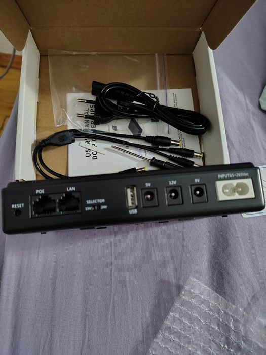 ДБЖ UPS DC1018L для роутера 12800 mAh (нові акб)