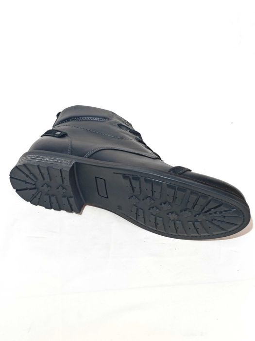 Bota Homem Couro Preto - Vários Tamanhos - Novos