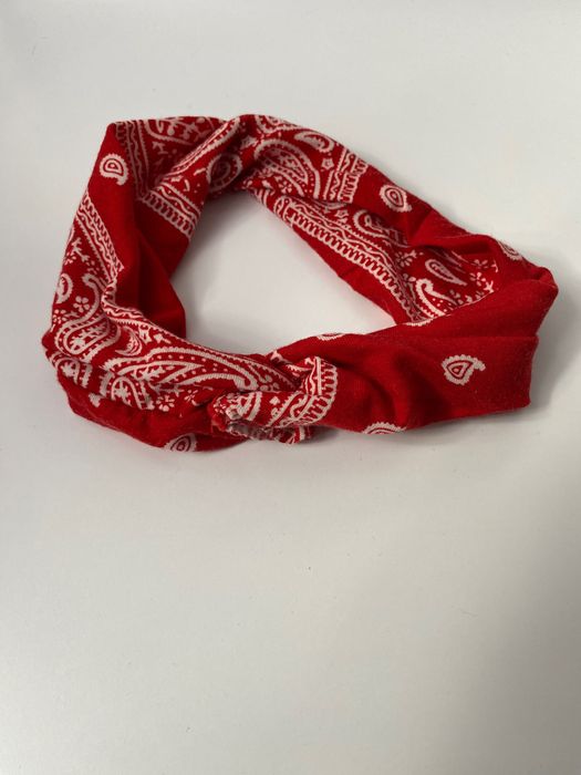 Opaska czerwona/ bandana czerwona