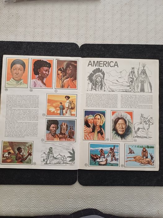 Caderneta Homens Raças e Costumes completa