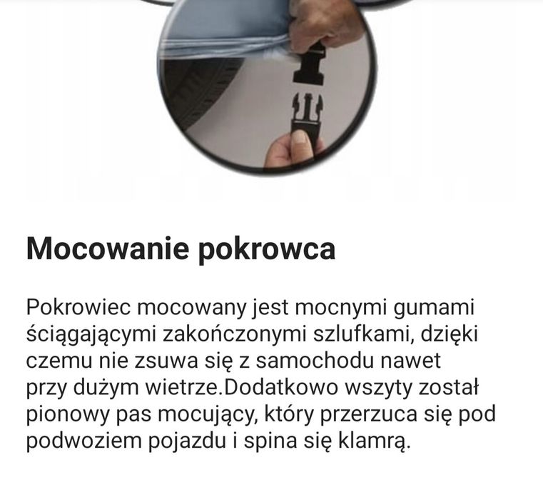 Pokrowiec przeciw gradowy 14mm nowy Suzuki Vitara ll