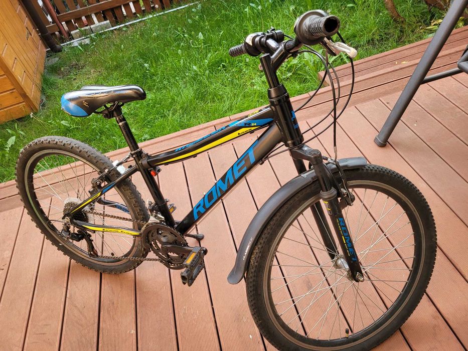 Rower Romet Rambler 24cal, był zrobiony Serwis techniczny