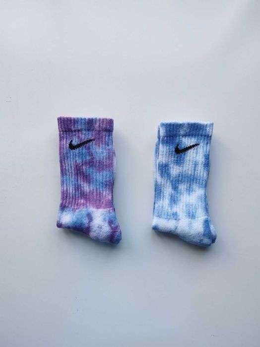Skarpety NIKE tie dye ZESTAW 2 pary OKAZJA