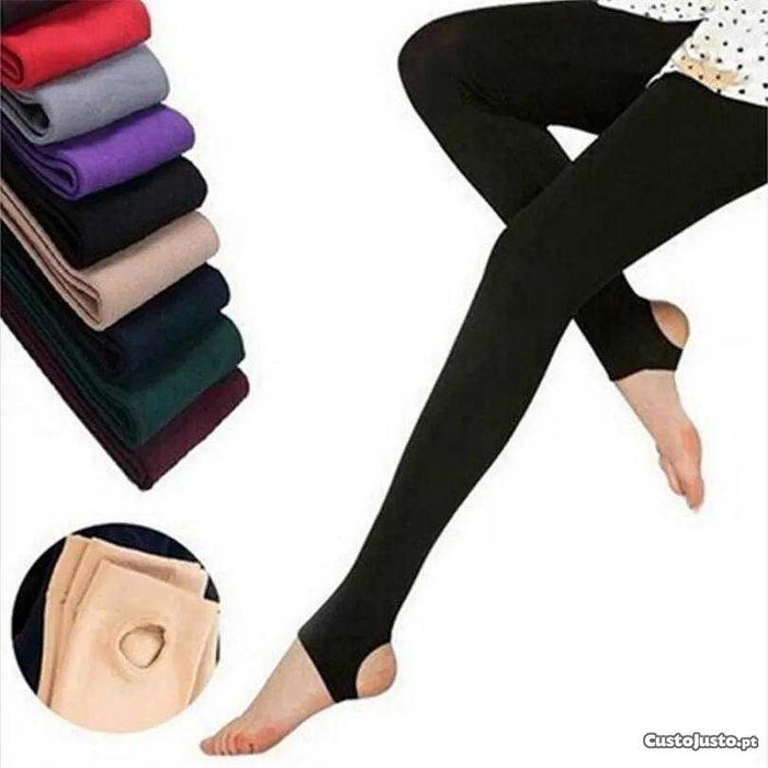 Leggings pretas S "novas e embaladas". quentinhas