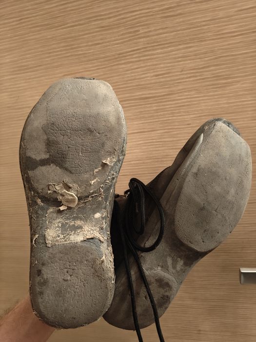 Оригинал CATERPILLAR Нубук Крутые Рабочие Ботинки 45й (29см) Под Ремон